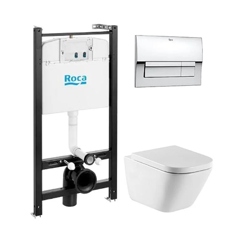 Унитаз с инсталляцией Roca THE GAP 7893104100