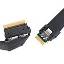 Кабель интерфейсный Slim SAS NVMe Supermicro CBL-SAST-1250F-85, фото 3