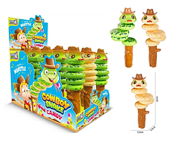 Игрушка Cowboy Snake Whistle с конфетами 5 гр / Sweet Flash