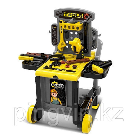 PITUSO Игровой набор инструментов Универсальный мастер,в ящике, 59,7*47*42,5 см, фото 1