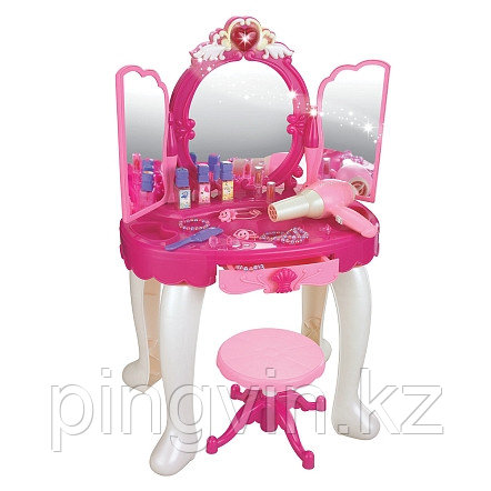 PITUSO Игровой набор ТРЮМО ПРИНЦЕССЫ с пуфиком, муз, свет. 45*25*71 см, фото 1