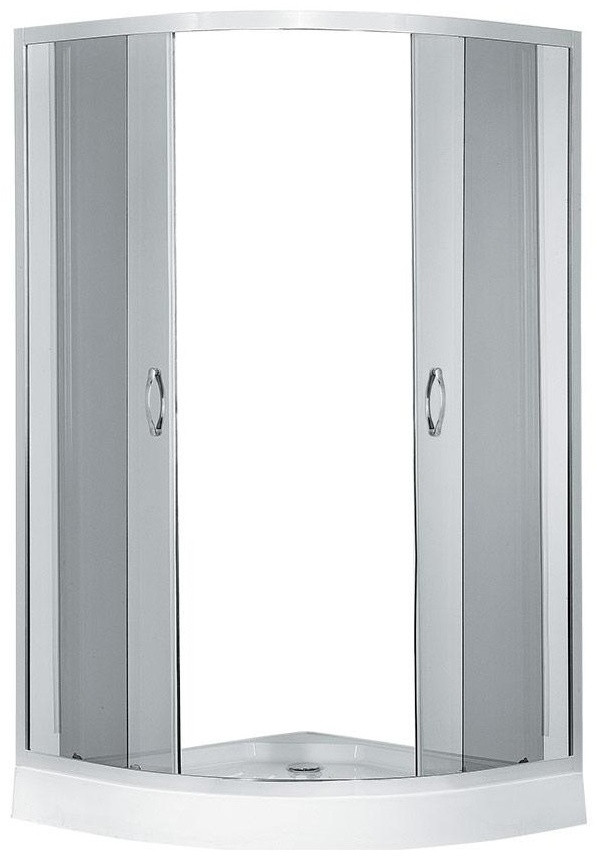 Душевая кабина Erlit ER0510 - C4 1000*1000*1950 низкий поддон, тонированное стекло