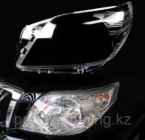 Стекло фары левая (L) на Land Cruiser Prado 150 2010-13