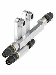 Двойной тройник для подключения радиаторов 16 х 15Cu х Заглушка, фото 1