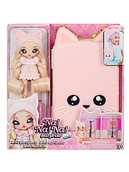 Игровой набор "Рюкзак-спальня", с куклой Персиан Китти