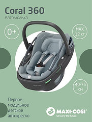 Maxi-Cosi Удерживающее устройство для детей 0-13 кг Сoral 360 Essential Grey/серый