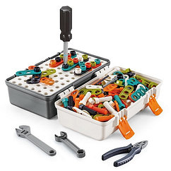 PITUSO Игровой набор инструментов Универсальный мастер,102 эл-та, в ящике 29,5*16*14 см