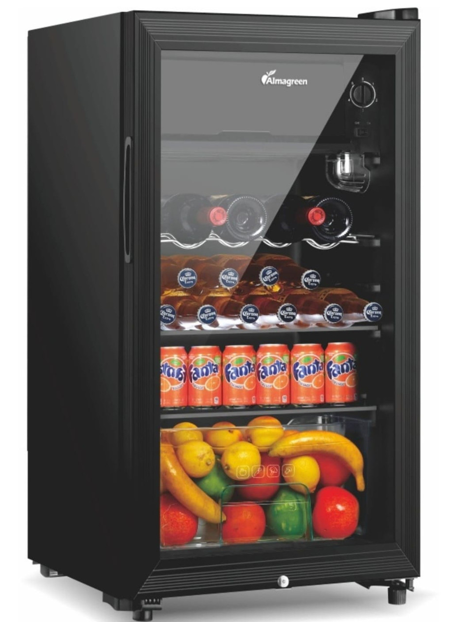 Мини бар с морозильником для офиса и гостиниц Almagreen на 90 литров., фото 1