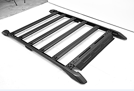 Силовые рейлинги с ящиком и лестницей для Land Cruiser Prado 250 LC250 2024+ платформа багажник экспедиционный обвес