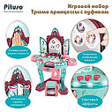 PITUSO Игровой набор Трюмо принцессы с пуфиком (муз, свет) 57*34*76 см, фото 3