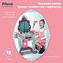 PITUSO Игровой набор Трюмо принцессы с пуфиком (муз, свет) 57*34*76 см, фото 4