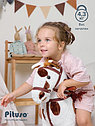 PITUSO Качалка-Лошадка c колесами, Белый с коричн.пятнами,74*30*64см, фото 2