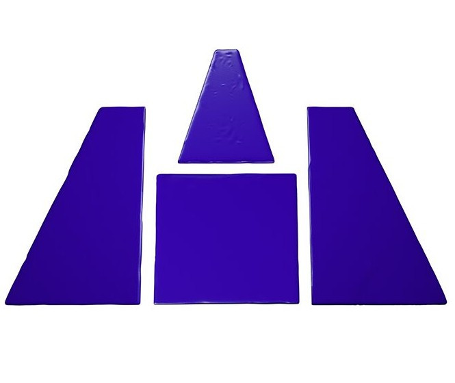 Маты защитные к стойке баскетбольной К223