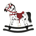 PITUSO Качалка-Лошадка ,муз., Белый с черными пятнами, 74*30*64см, фото 6
