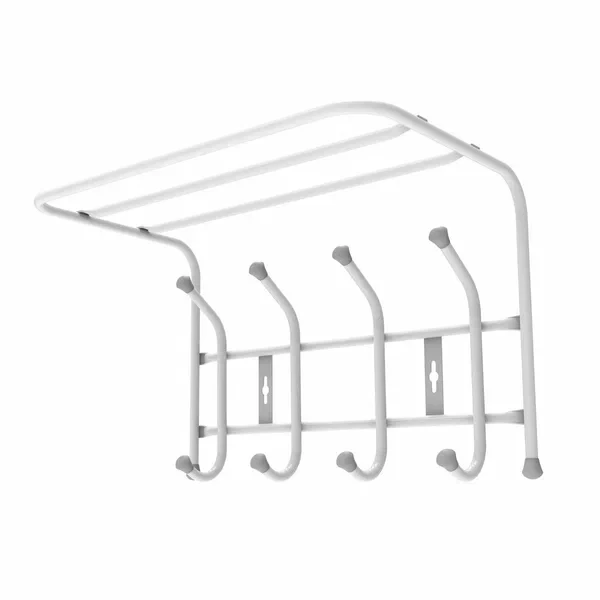 Вешалка настенная 4 крючка 400х238х268мм ВП4 0150, фото 1