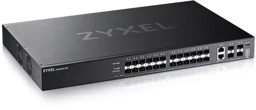 Коммутатор L3 Access Gigabit Fiber Switch Zyxel NebulaFlex Pro XGS2220-30F, 24xSFP, 2xRJ-45: 1/2.5/5/10G,