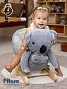 PITUSO Качалка (с сиденьем) Коала+ игрушка, Серый, 61*28*52см, фото 2