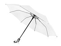 Зонт Alex трехсекционный автоматический 21,5, белый