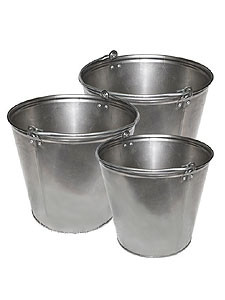 Ведро 15л оцинкованное Беларусь, фото 1