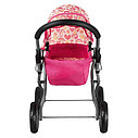PITUSO Кукольная коляска Pink/Розовый/Сердечки, фото 6