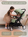 PITUSO Кукольная коляска Прогулка с регулир.спинкой Olive/Оливковый, фото 5