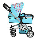 PITUSO Кукольная коляска-трансформер Cupcakes/Пироженки/Голубой, фото 7