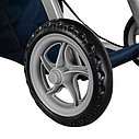 PITUSO Кукольная коляска-трансформер Deep Blue/Листочки/Синий, фото 10