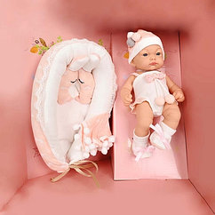 PITUSO Набор "Пупс с аксессуарами + кокон" 25 см