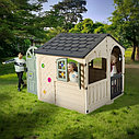 PALPLAY Игровой домик Молочный/ Серый/ Snowdrift,140*111*115h, фото 4