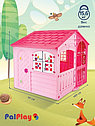 PALPLAY Игровой домик Розовый/ Малиновый/ Candyfloss,140*111*115h, фото 2
