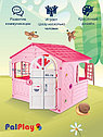 PALPLAY Игровой домик Розовый/ Малиновый/ Candyfloss,140*111*115h, фото 3