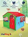 PALPLAY Игровой домик, Красный/ голубой/ зеленый,140*111*115h, фото 3