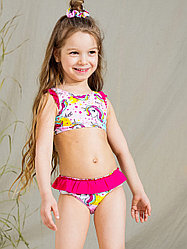 Купальник детский раздельный PlayToday Единороги 2-6 лет