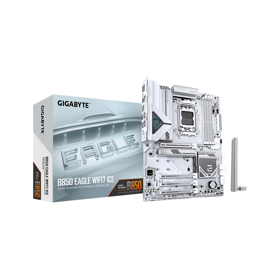Материнская плата Gigabyte B850 EAGLE WF7 ICE (B850 EAGLE WF7 ICE), фото 1