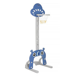 PITUSO Стойка баскетбольная МАРСИК (с кольцебросом, футб.воротами) BLUE/Синий