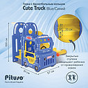 PITUSO Горка Cute Truck с баскет.кольцом Blue/Голубой,180*123*100h, фото 5