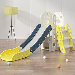 PITUSO Горка Башня с баскет. кольцом Yellow/Желтый,195*90*95h