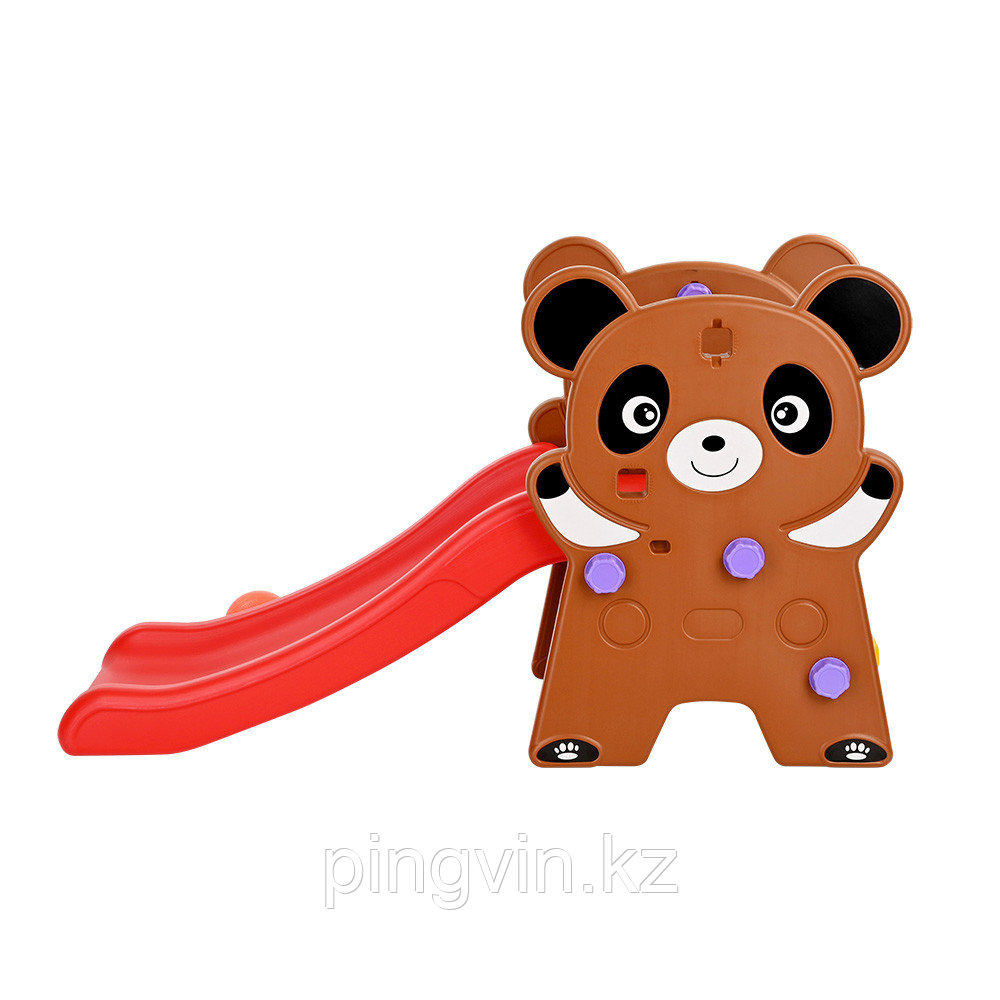 PITUSO Горка с баскет. кольцом Мишка Brown/Коричневый, 115*46*69h, фото 1