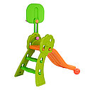 PITUSO Горка с баскет. кольцом, Оранжевый+зеленый,115*65*120h, фото 4