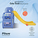 PITUSO Горка-Комплекс Cute Truck (горка,качели,баскет.кольцо) Blue/Синий,200*198*122h, фото 9