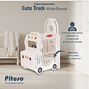 PITUSO Горка-Комплекс Cute Truck (горка,качели,баскет.кольцо) White/Белый,200*198*122h, фото 4