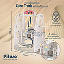 PITUSO Горка-Комплекс Cute Truck (горка,качели,баскет.кольцо) White/Белый,200*198*122h, фото 6