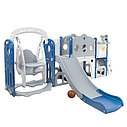 PITUSO Горка-Комплекс Little Prodigy (горка качели, баскет. кольцо),Blue/White/Синий,246*150*85h, фото 6