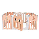 PITUSO Детский ограждение-манеж Сова, Персик/бел.(без шаров) 143х106х63h, фото 3