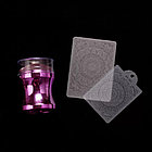 Штамп для стемпинга + 2 скрапера, фото 4