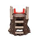 STARPLAY Игровой Дом Tree House с горкой Коричневый/Красный 204*99*109h, фото 5