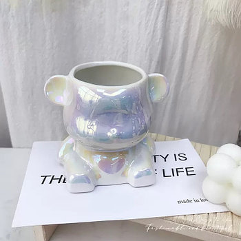 Органайзер Мишка керамика перламутр