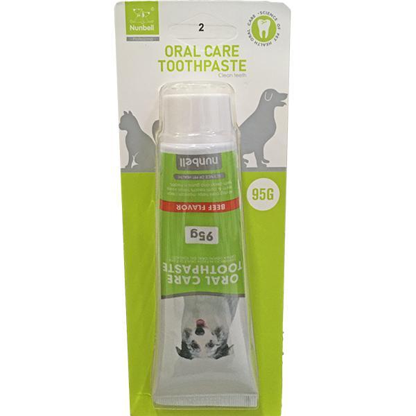 Nunbell Зубная паста для собак со вкусом говядины, 95 г, фото 1