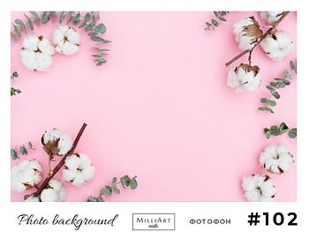 Фотофон виниловый Milliart nails 30*42 см №102