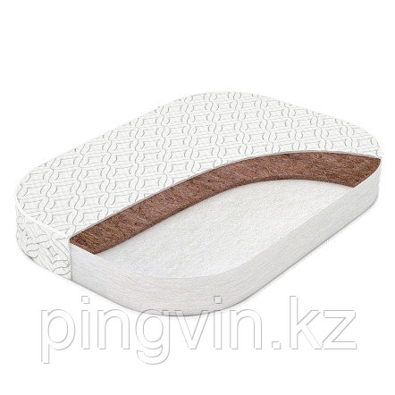 МОНИС СТИЛЬ Матрас в кроватку Холкон-Кокос Стандарт 85х60х12 см, фото 1